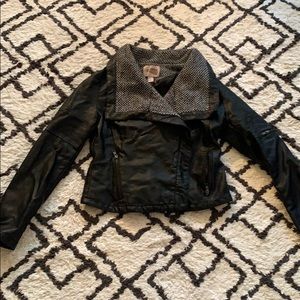 Black Pleather Jacket